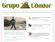 Tablet Screenshot of grupocondor.org